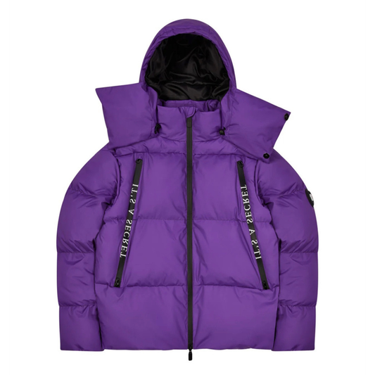 Decoded Puffer Purple Jacket